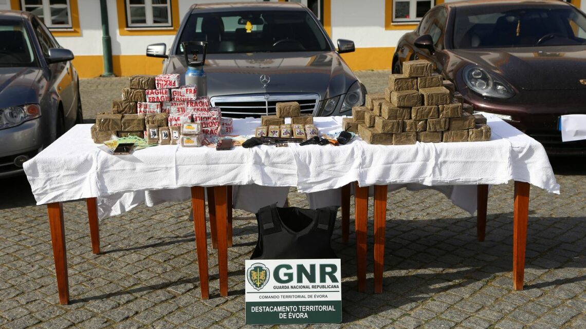Mega rede de tráfico de droga no Alentejo desmantelada pela GNR GNR-Evora-Apreensao_1-1140x641