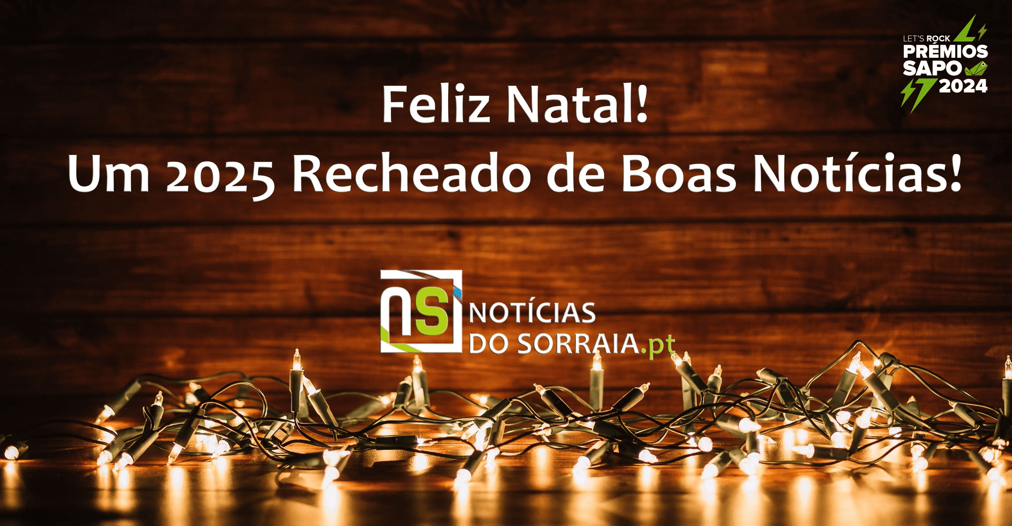 Feliz Ano Novo! Um 2025 de muitas e boas notícias!